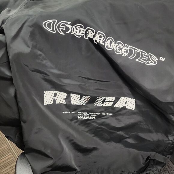 RVCA Radiate Windbreaker Coaches Jacket - Picture 4 of 5